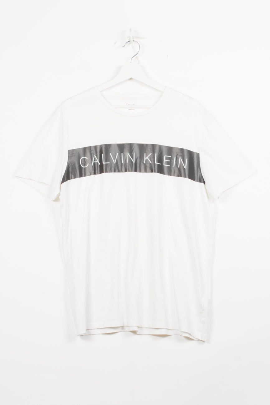 Calvin Klein T-Shirt in Weiß, L