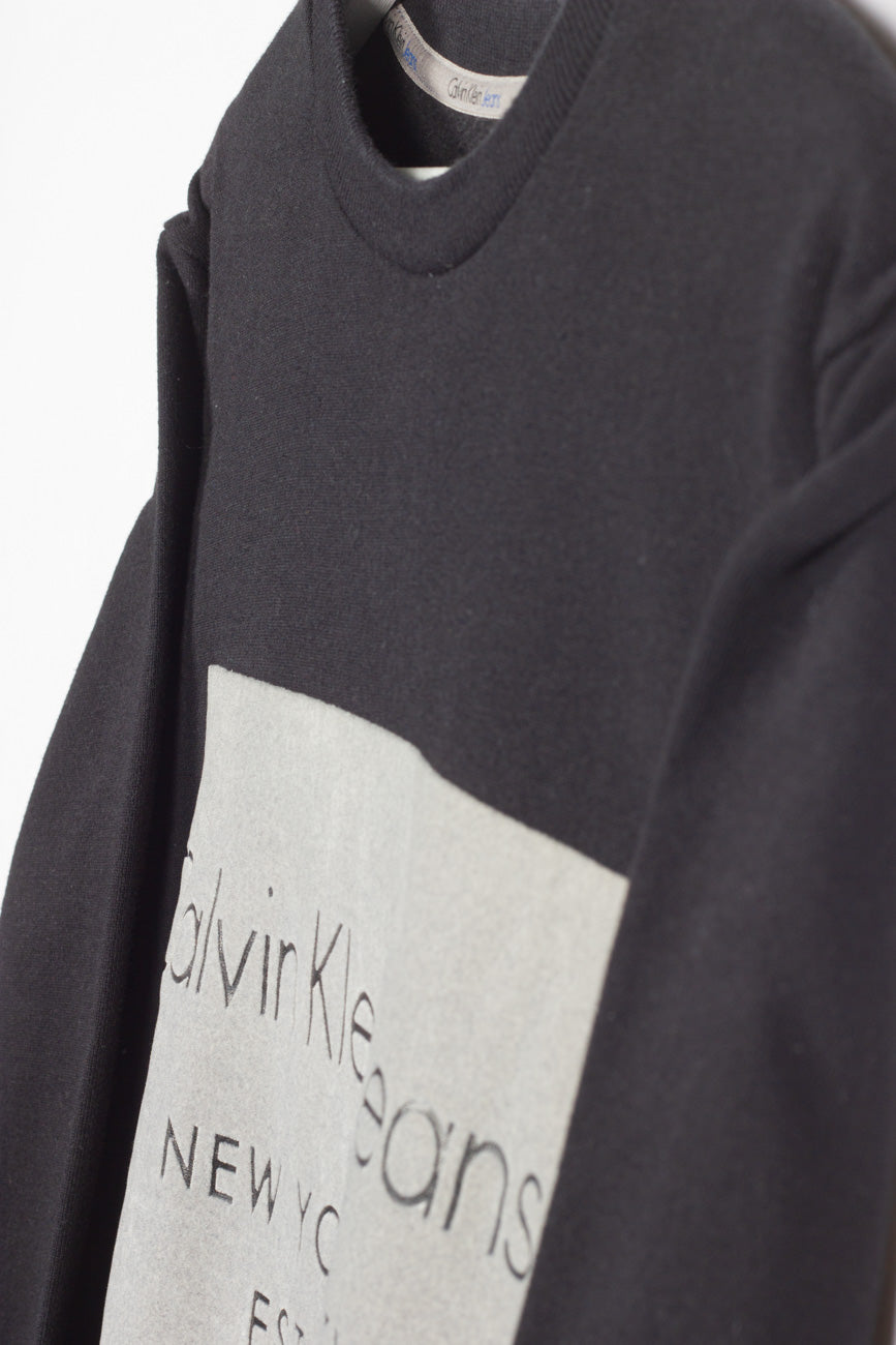 Calvin Klein Sweatshirt in Schwarz, M