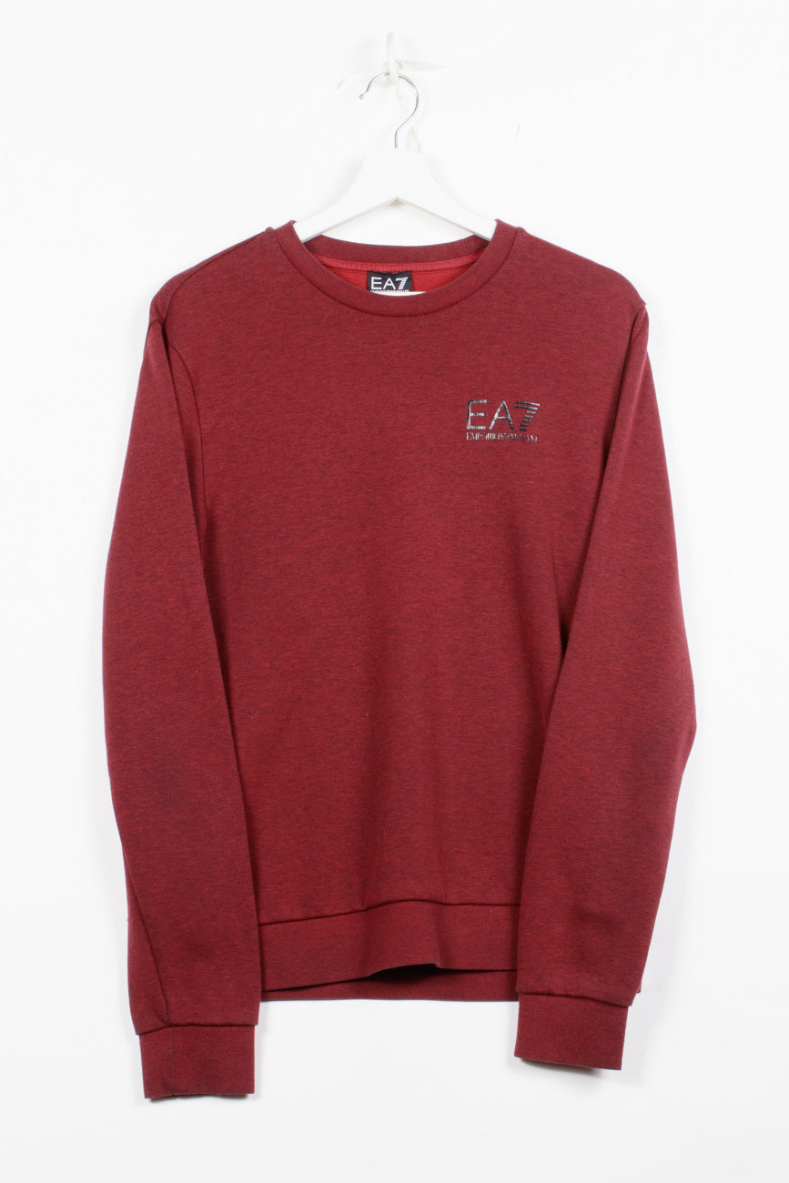 Emporio Armani Sweatshirt in Rot, S
