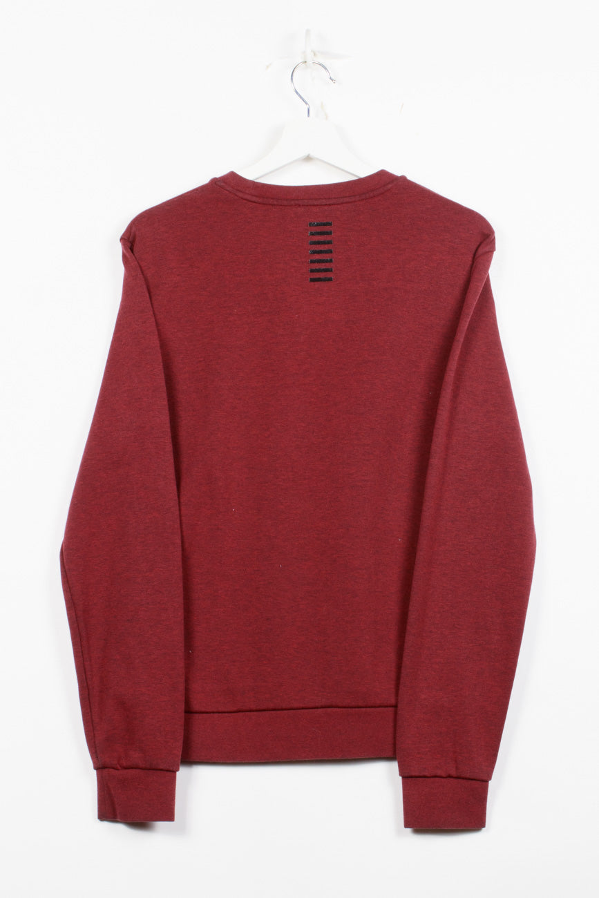 Emporio Armani Sweatshirt in Rot, S