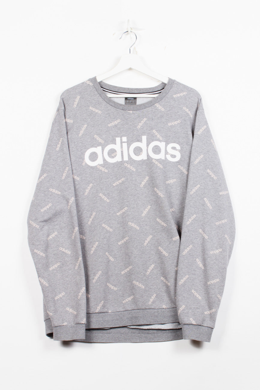 Adidas Sweatshirt in Grau, XL