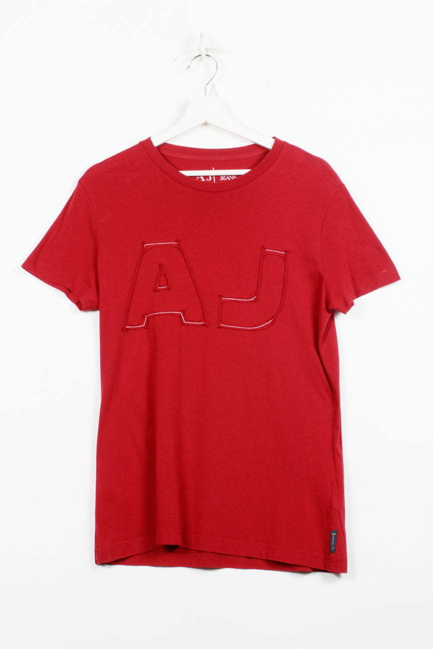 Armani T-Shirt in Rot, M