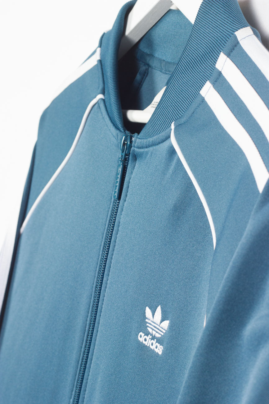 Adidas Trainingsjacke in Blau, M