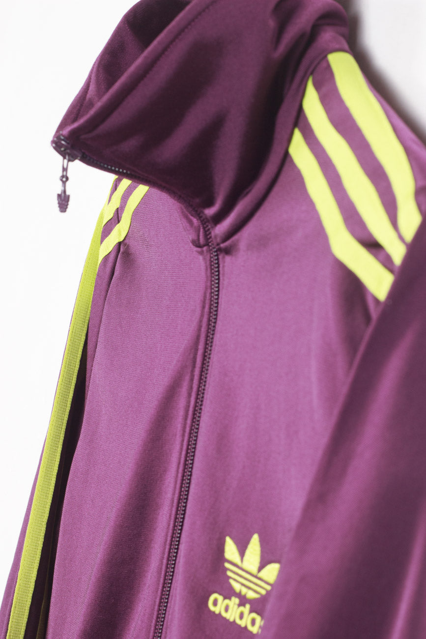 Adidas Trainingsjacke in Violett, M