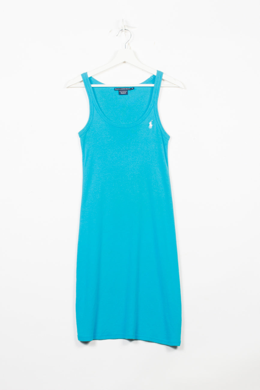 Ralph Lauren Sommerkleid in Blau, S