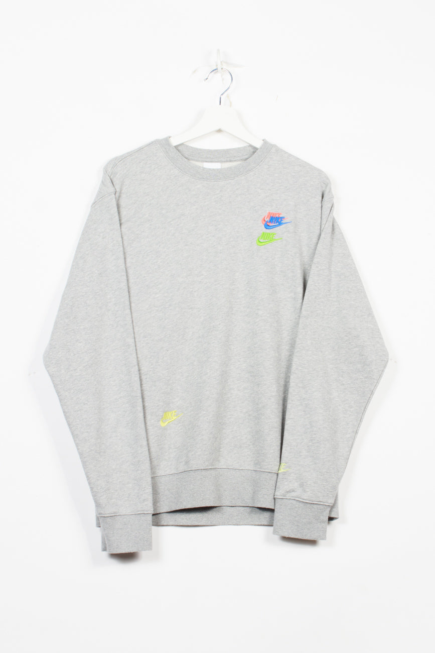 Nike Sweatshirt in Grau, M