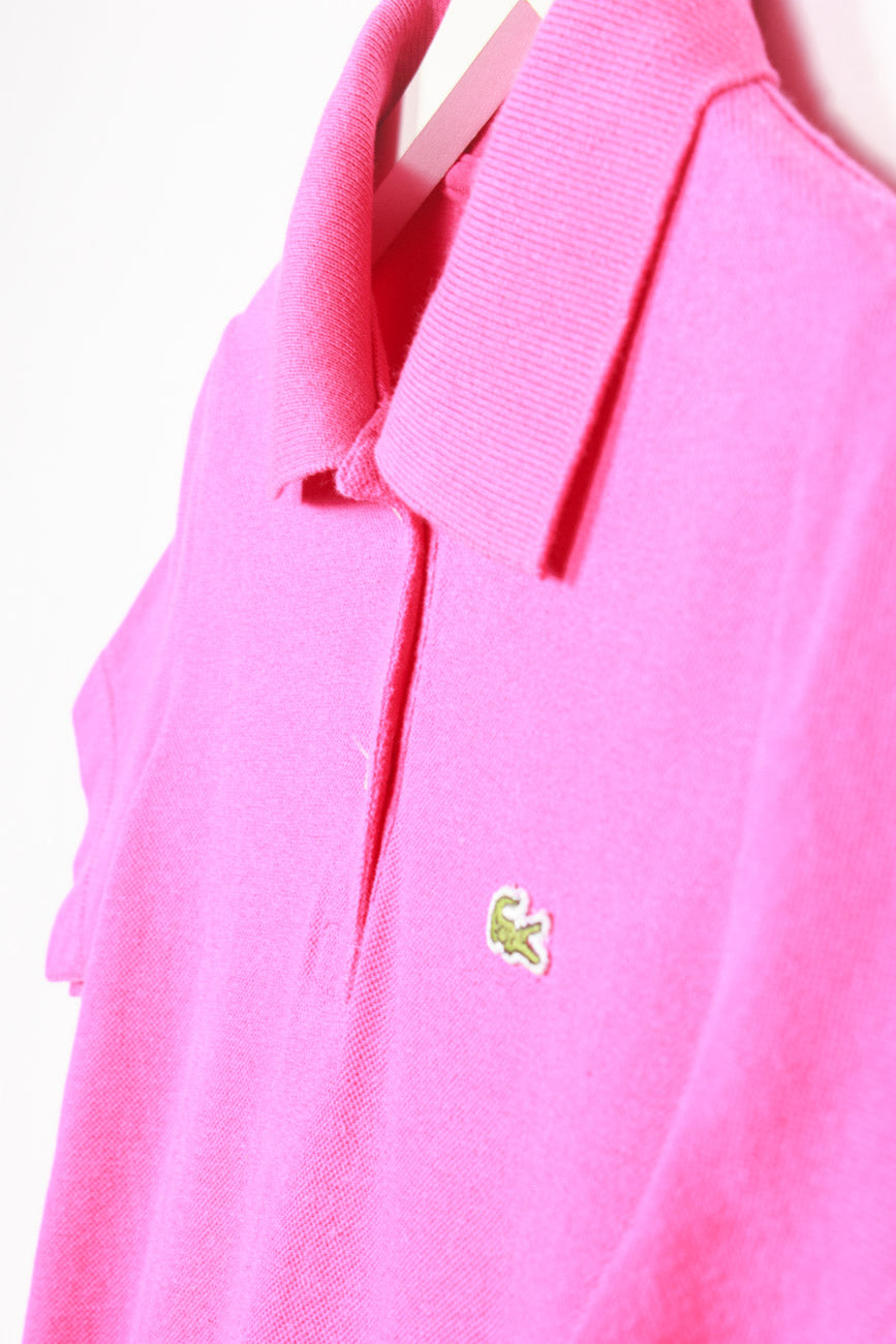Lacoste Polo in Pink, M