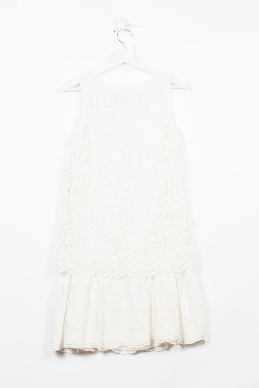 Desigual Sommerkleid in Weiß, S