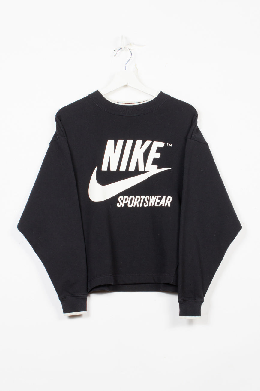 Nike Sweatshirt in Schwarz, XS