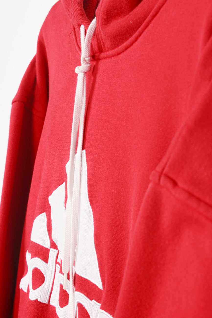 Adidas Hoodie in Rot, XL