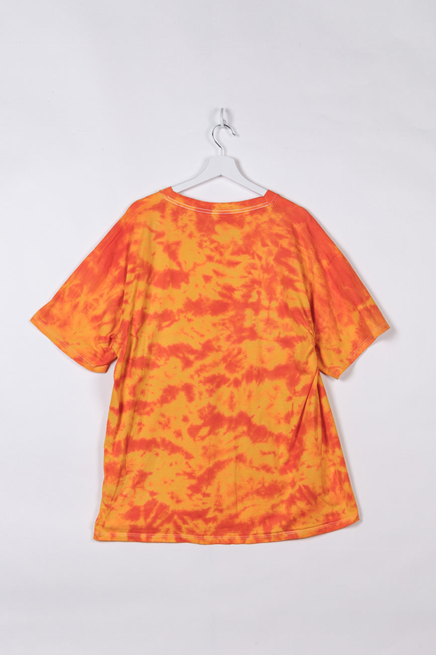Tie Die Shirt in Orange, XL