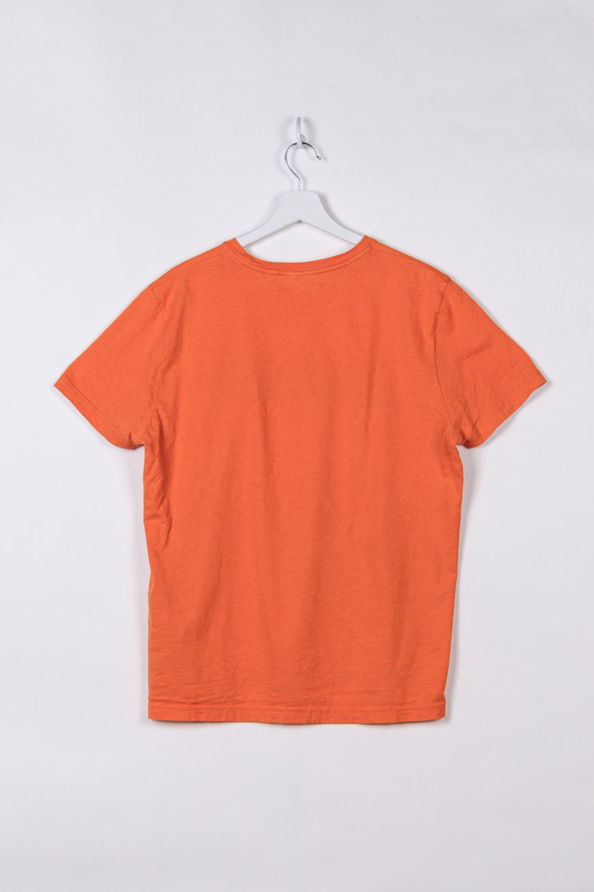 Lacoste T-Shirt in Orange, L