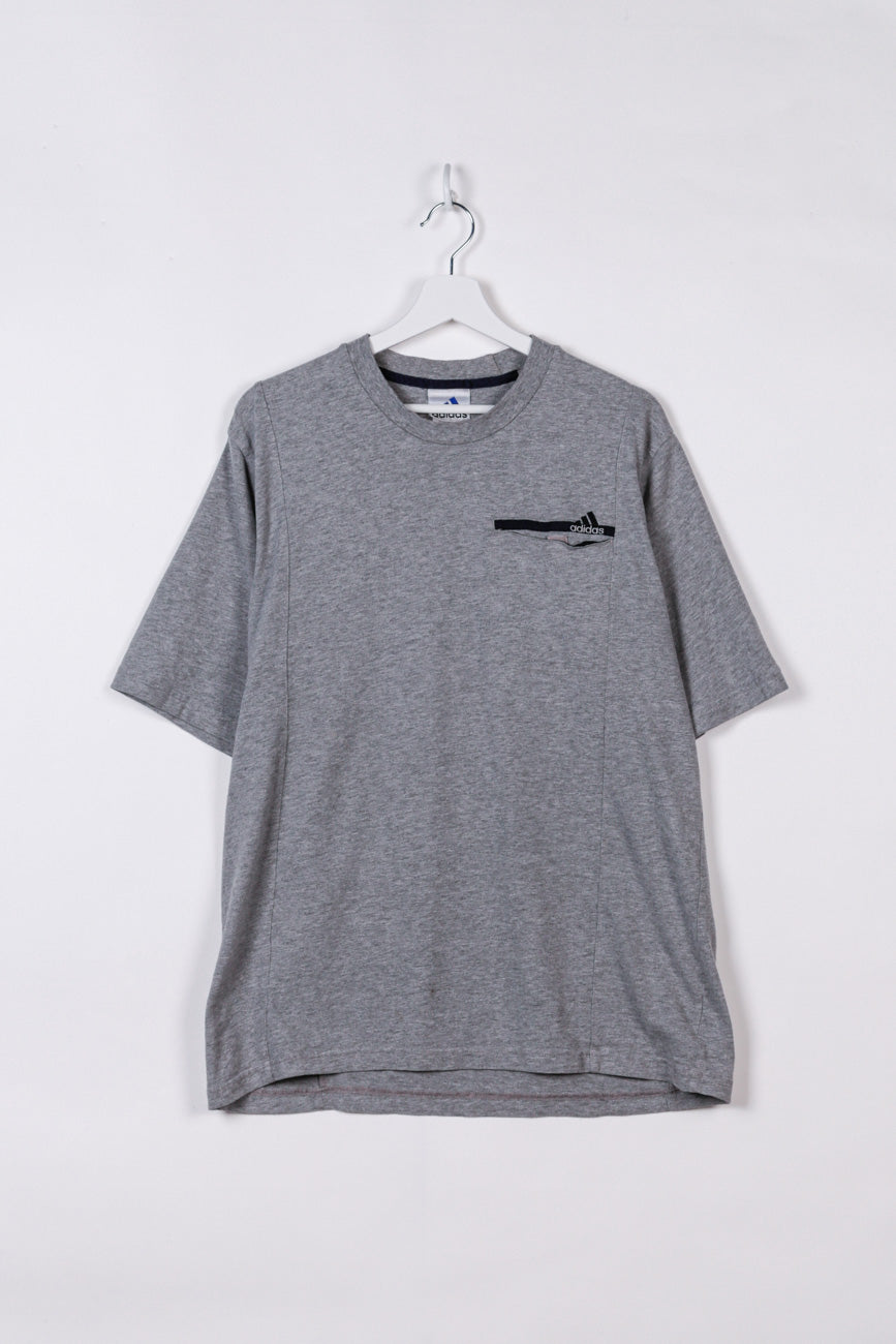 Adidas T-Shirt in Grau, XL