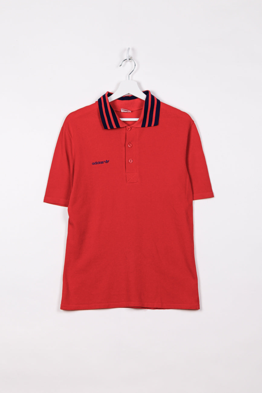 Adidas Poloshirt in Rot, M