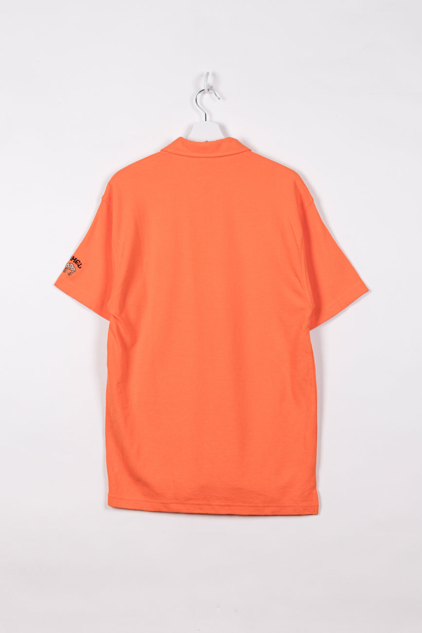 Camel Poloshirt in Orange, L