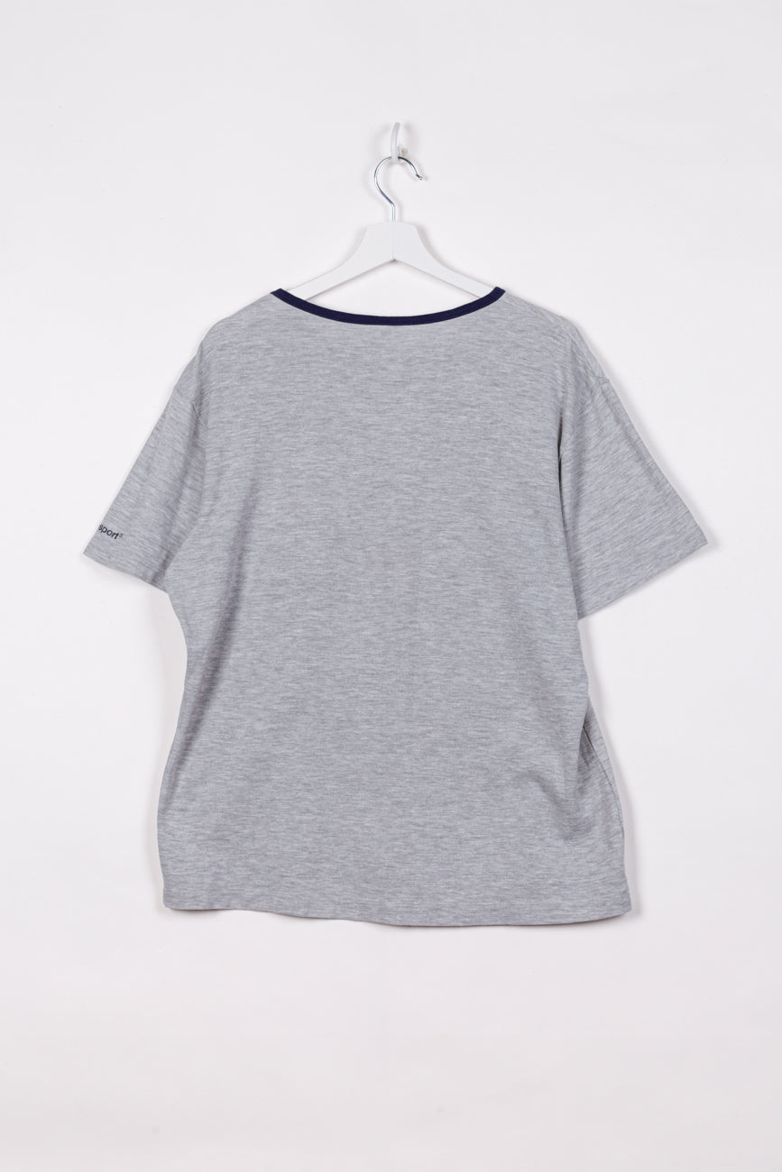 Adidas T-Shirt in Grau, L