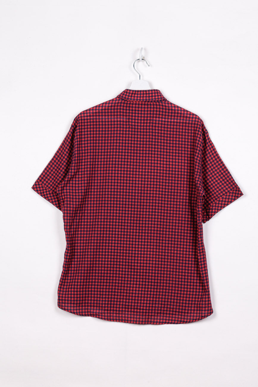Dukass Hemden mit Karomuster  in Rot, XL