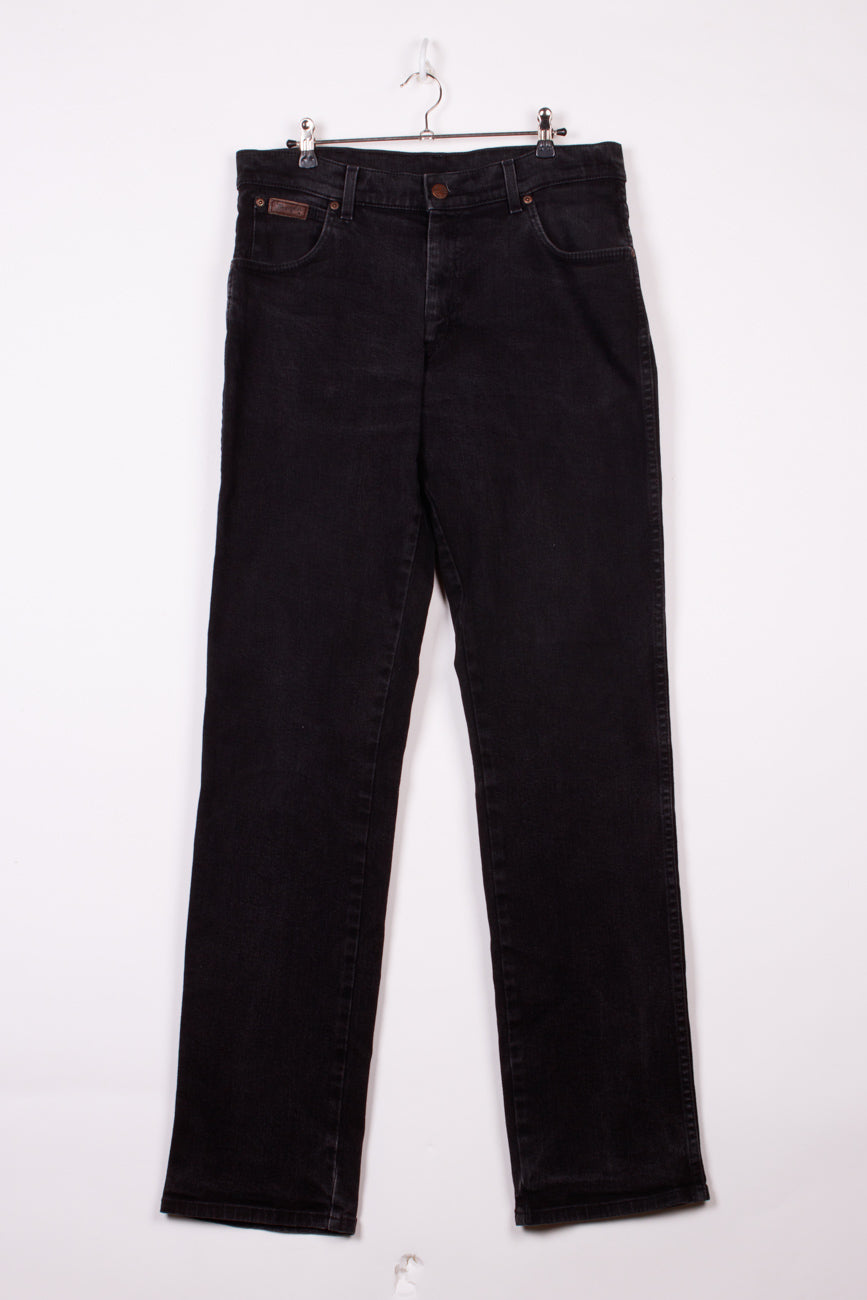Wrangler Jeans in Schwarz, W34/L35