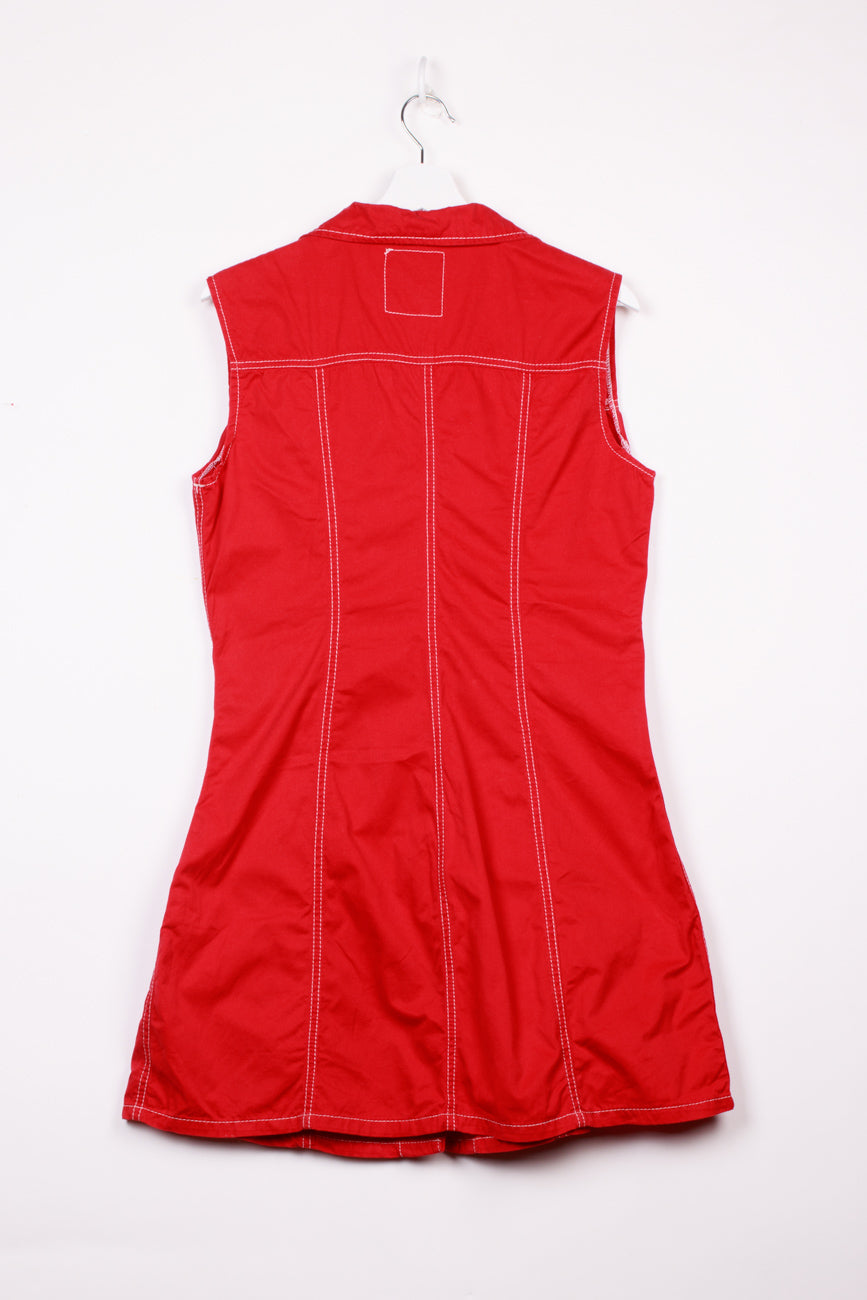 Moschino Minikleid (ober dem Knie) in Rot, M