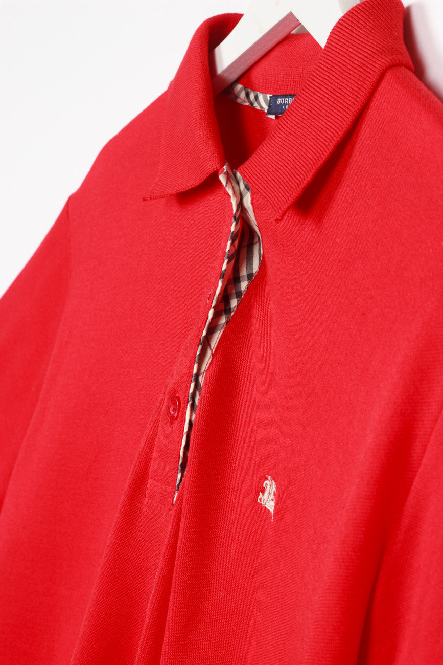 Burberry Polo in Rot, M