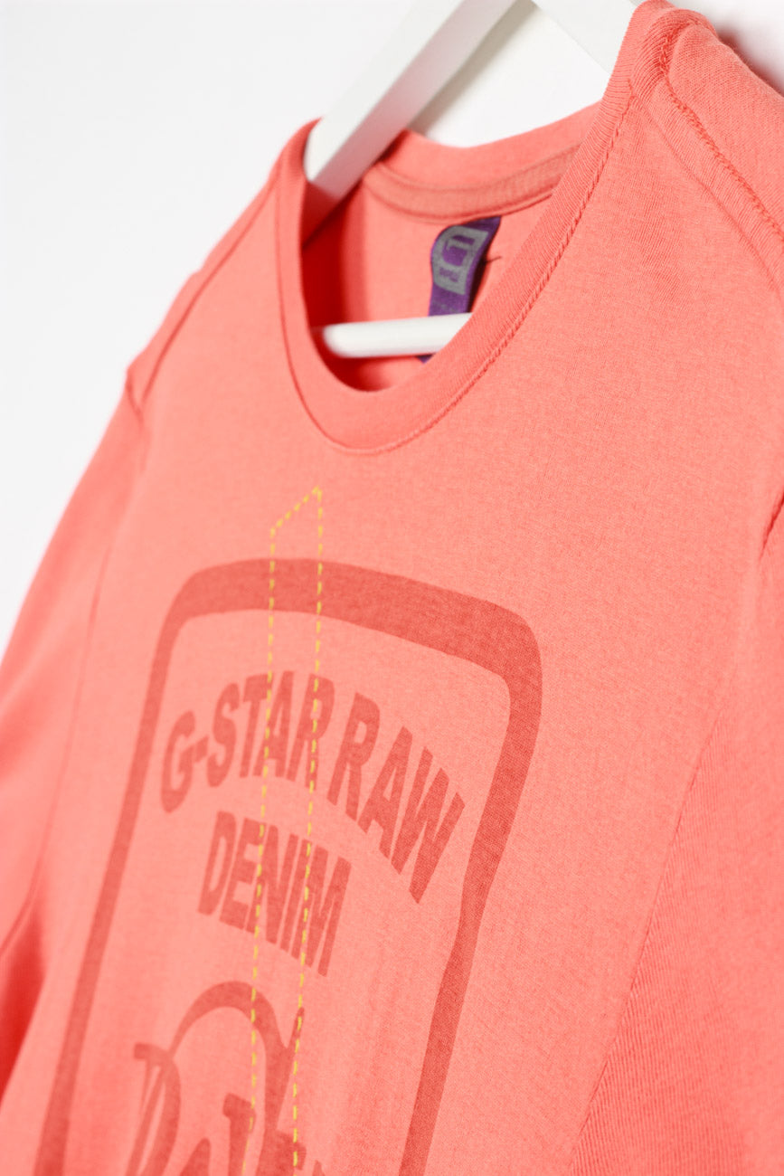 G-Star RAW T-Shirt in Orange, M