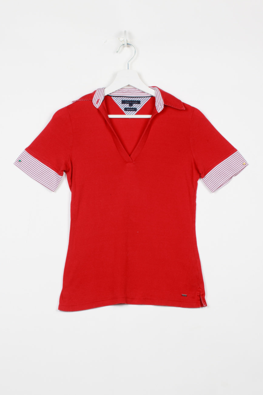 Tommy Hilfiger Polo in Rot, S