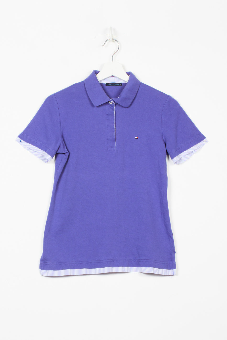 Tommy Hilfiger Polo in Violett, XS