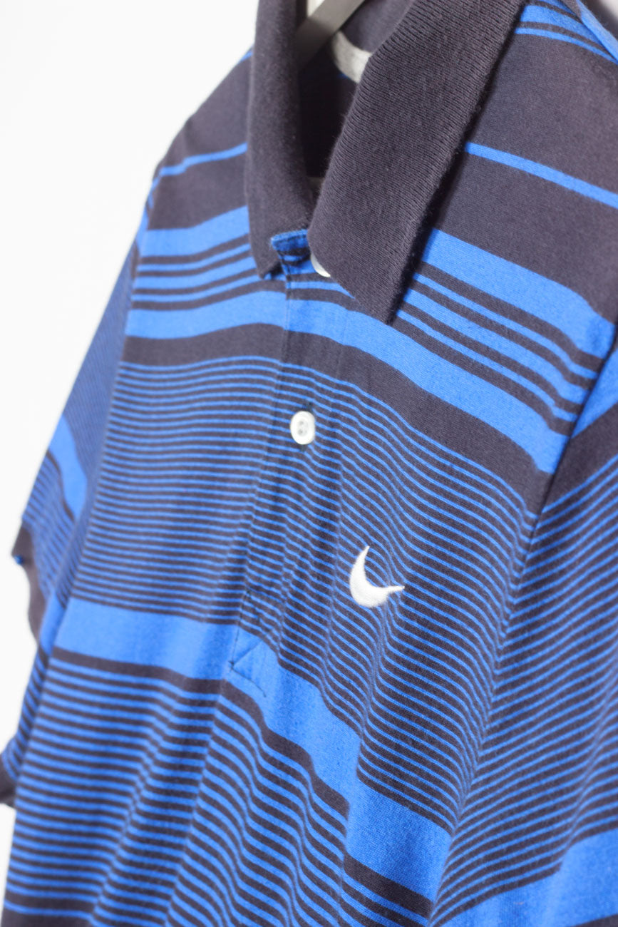 Nike Polo in Blau, S