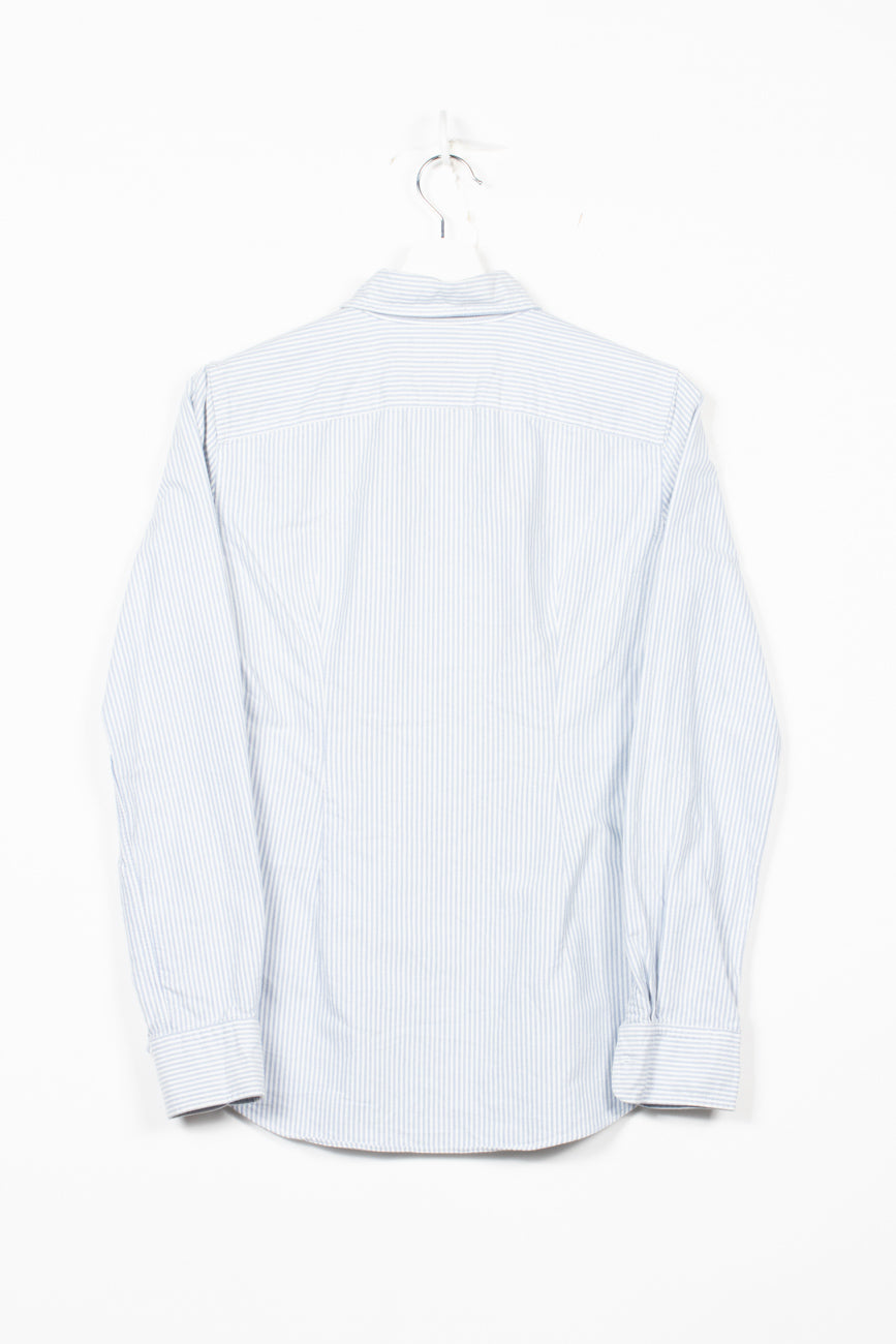 Ralph Lauren Gestreift Bluse in Weiß, S