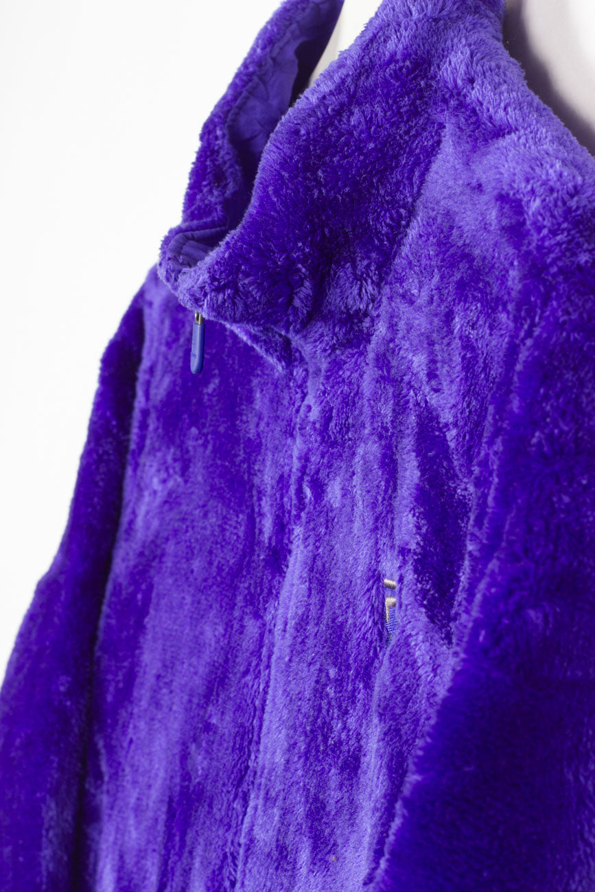 FILA Fleece Jacke in Violett, XL