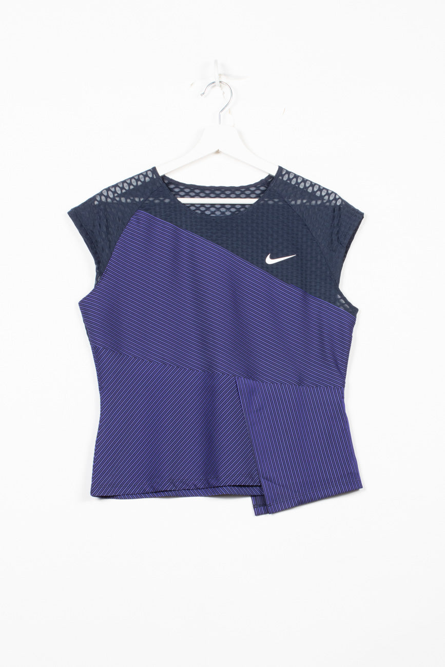 Nike Sportshirt in Blau, L