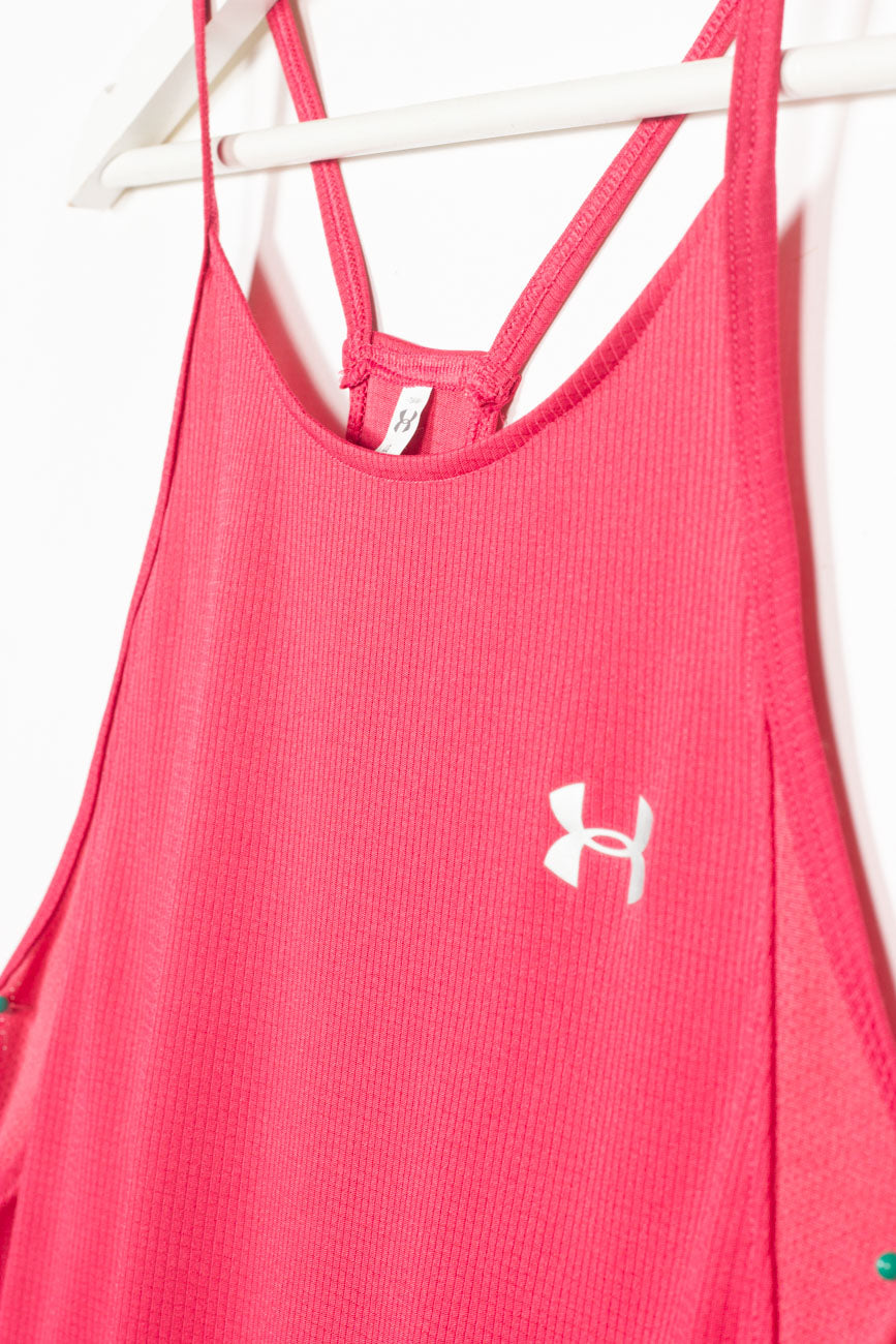 Under Armour Sportliches Top in Pink, L