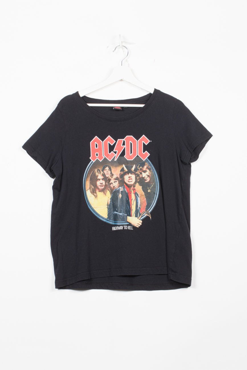 AC/DC T-Shirt in Schwarz, XL