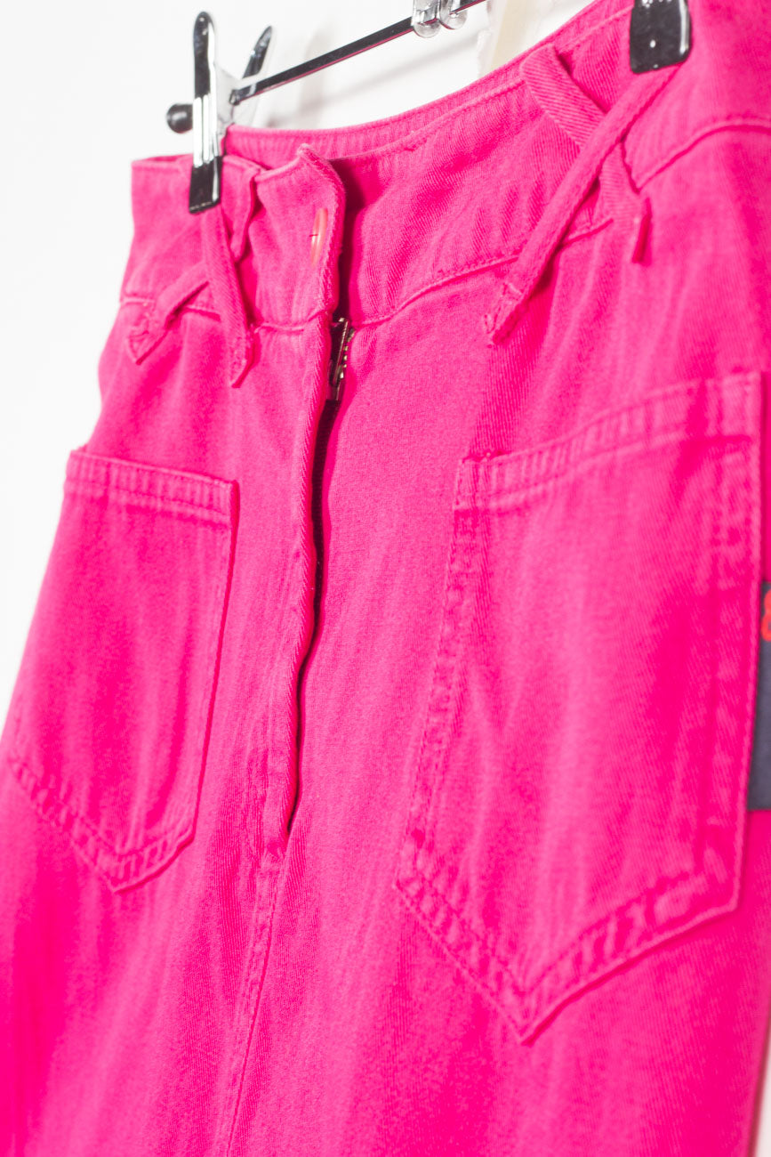 Dolce & Gabbana Denim Minirock in Pink, W28