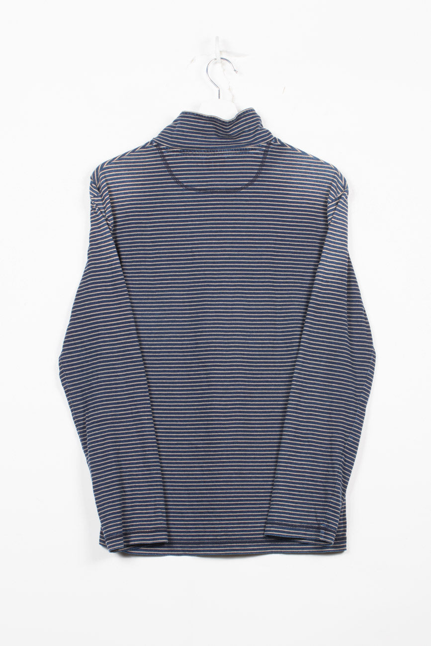Armani Gestreift Sweatshirt in Blau, M