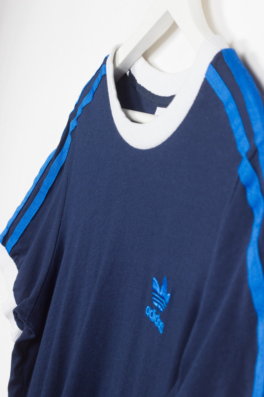 Adidas T-Shirt in Blau, L