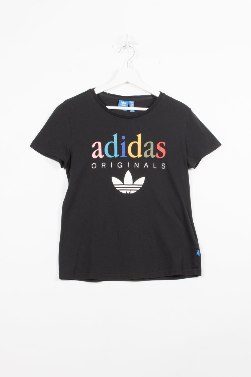 Adidas T-Shirt in Schwarz, L