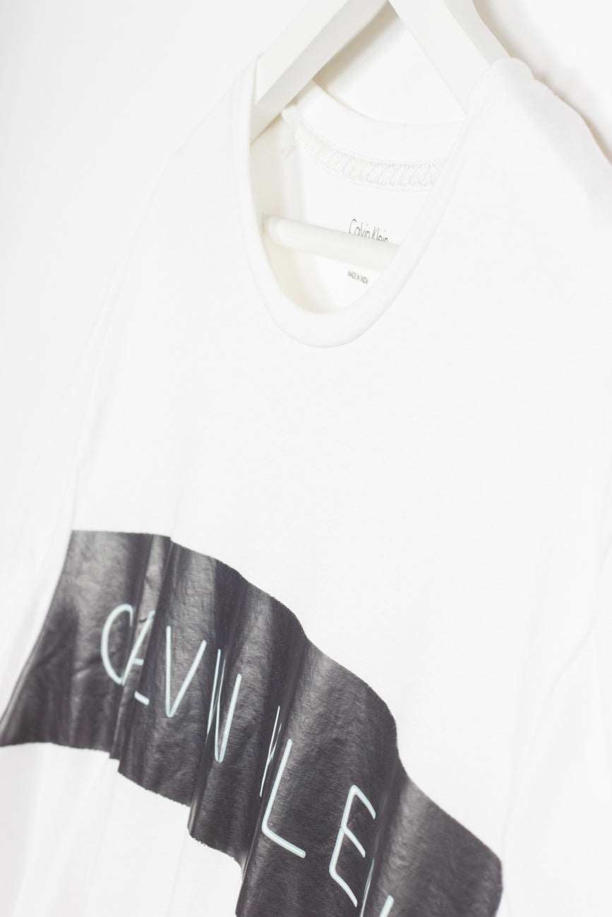Calvin Klein T-Shirt in Weiß, L